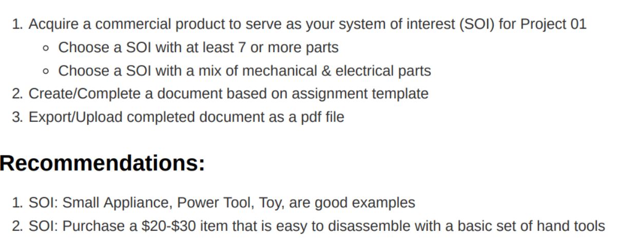 7 or more parts The acquirer experiences a need for an operational