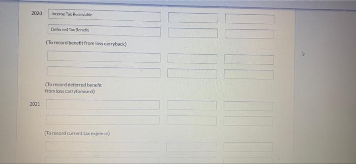 purposes and tax purposes: Accounting Income Year (Loss) Tax Rate 2018 $129.000