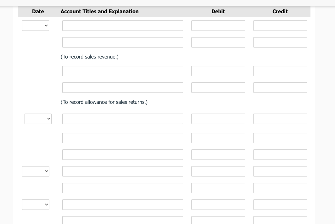 Presented below is information from Bramble Computers Incorporated. July 1 Sold $16,000