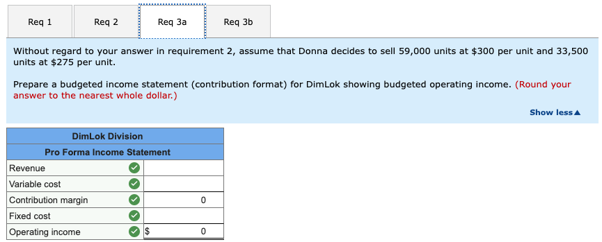 Problem 11-40 Profitability Analysis; Pro Forma Income Statement [LO 11-5, 11-7] Skip