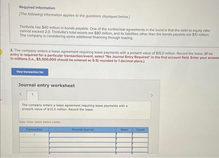 Please help with this multi step problem!! thank you! Required information [The