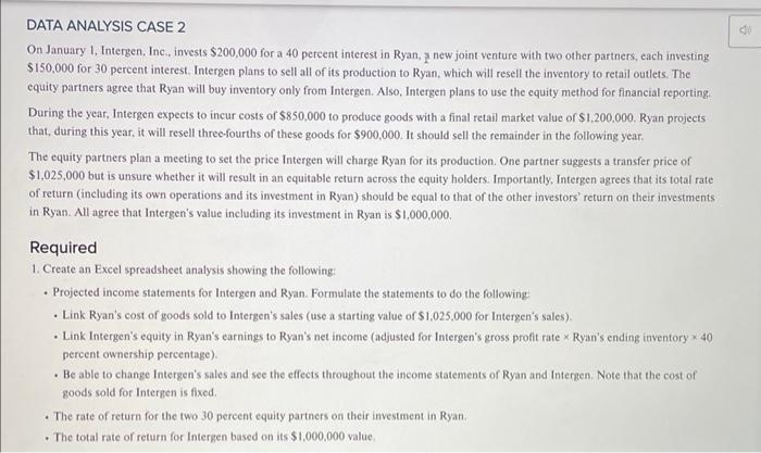If possible please use cell reference and note the formulas. thanks DATA