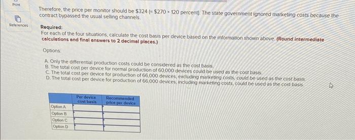 Cost Data for Managerial Purposes (LO 1-3) Imperial Devices (ID) has offered