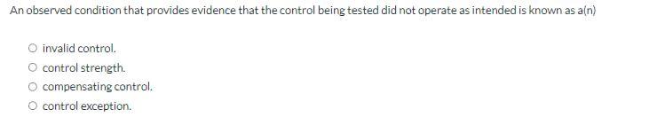 test the control that an accounts payable manager signs the invoices to
