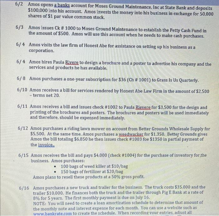 using the accounting practice set you just completed, you will enter all