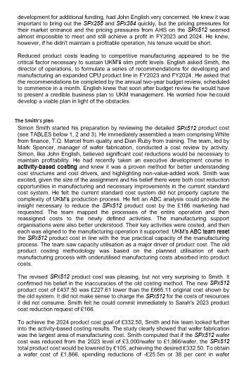 SPx256) (answer in 500 words) The case study (23 pages uploaded in