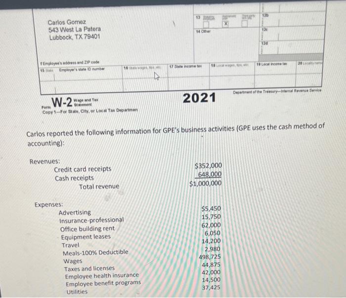 to attach the form(s) W-2 to the front page of the form