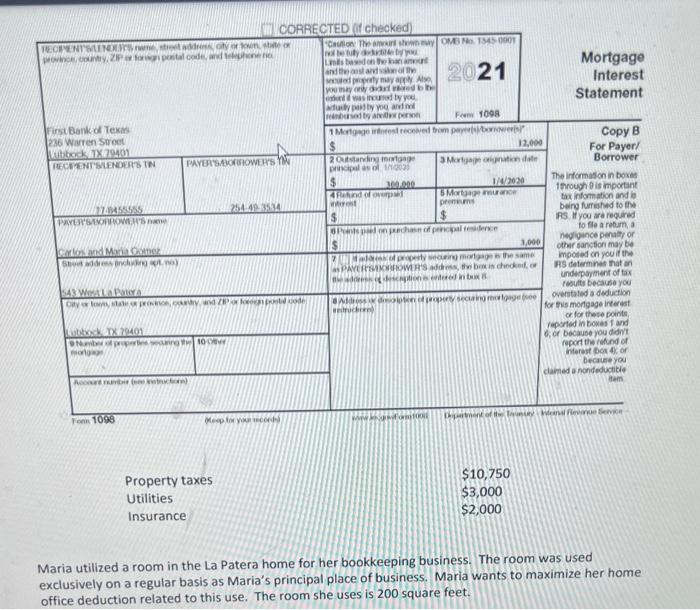 Marias' social security number is 265-24-8454 - Luis' social security number is