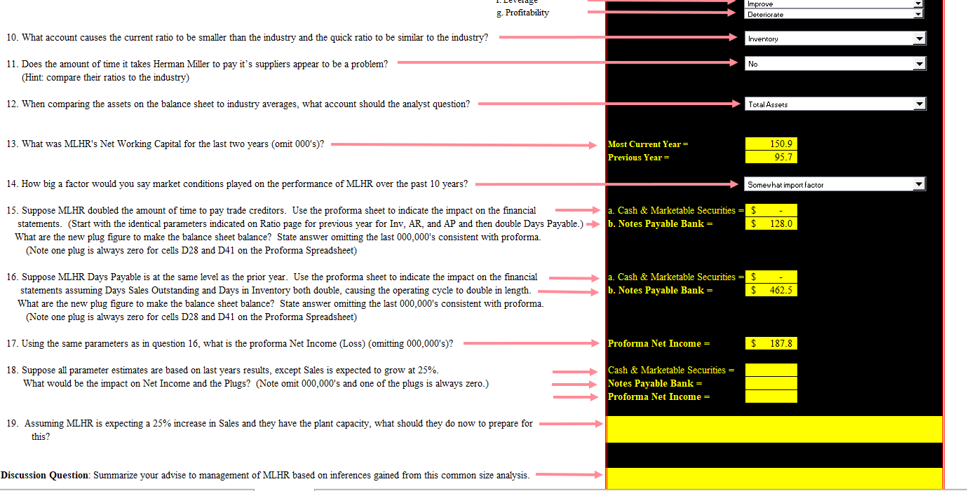  Need help with last questions also not sure if 10-17 are