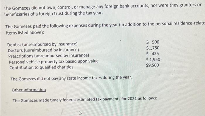 placed in service the folpwing fixed assets in 2021: GPE does not