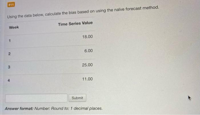 Answer format: Number: Round to: 1 decimal places. Using the data below