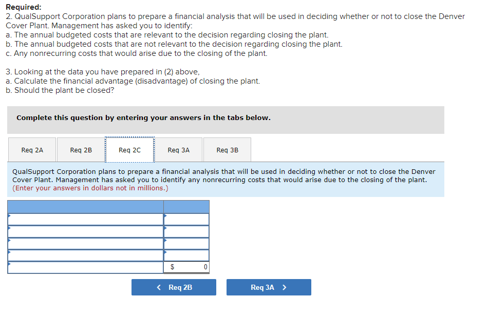 of the Denver Cover Plant for $23.15 million. Vosilo was astonished at