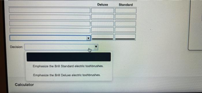 1. Identify the constraining factor for Brill. Brill's constraint is Requirement 2.PL