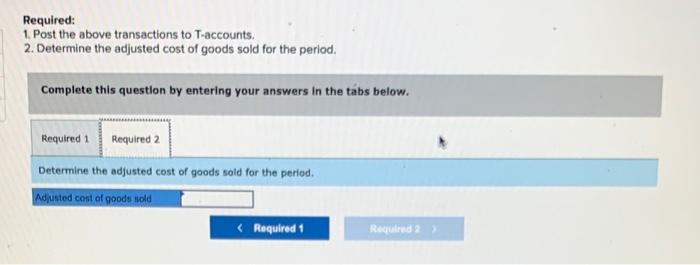 transactions that it recorded during a recent month is shown below. a.