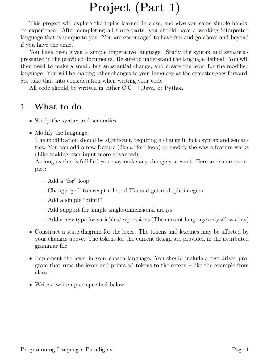 related Programming Languages Paradigms please solve do this , I will upvote