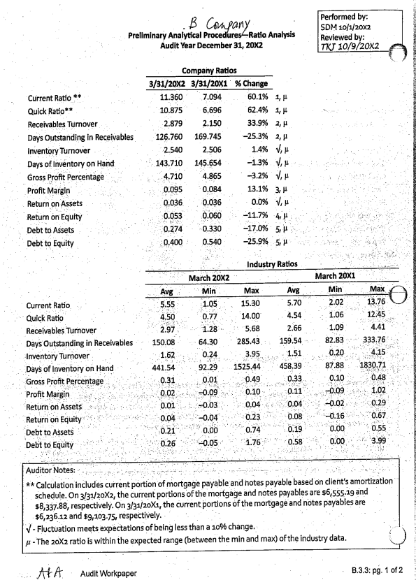risk and how this assessment affects the audit tasks within the professional