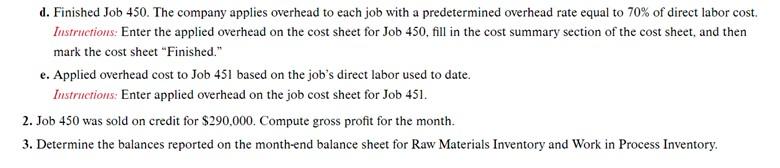 Woos 80 units @ $160 = $12,800 Paint (Indirect Material) 44 units