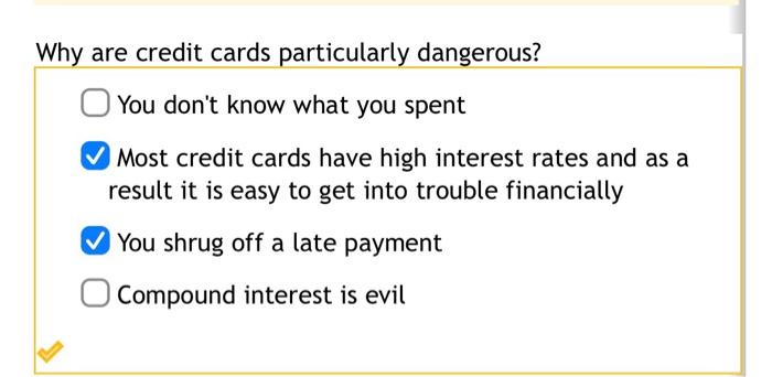 months Note: spending money on a credit card is not the same