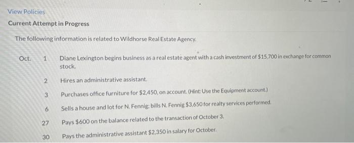 please help i don't understand View Policies Current Attempt in Progress The