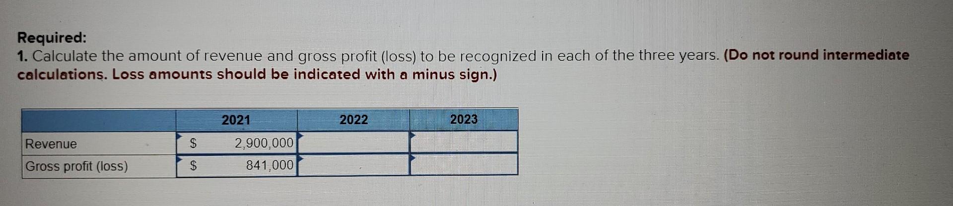 6-10 (Algo) Long-term contract; revenue recognition over time [LO6-8, 6-9] [The following