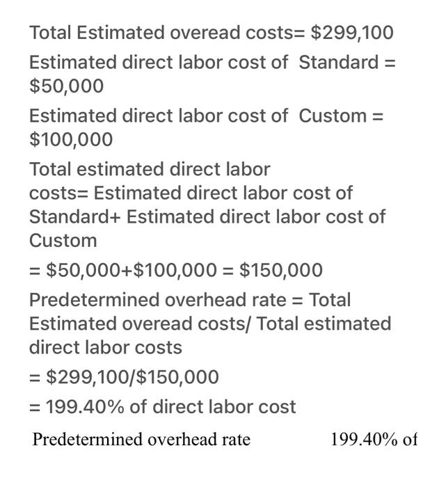 a dollar amount per setup hour per setup hour Saddle Inc. has