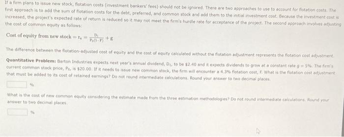 help needed with all questions please and thanks If a firm plans