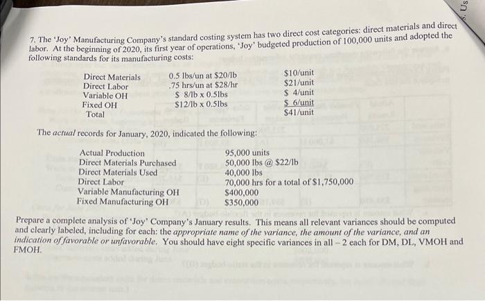 problem, record the appropriate journal entries: a. Purchasing direct materials. b. Placing