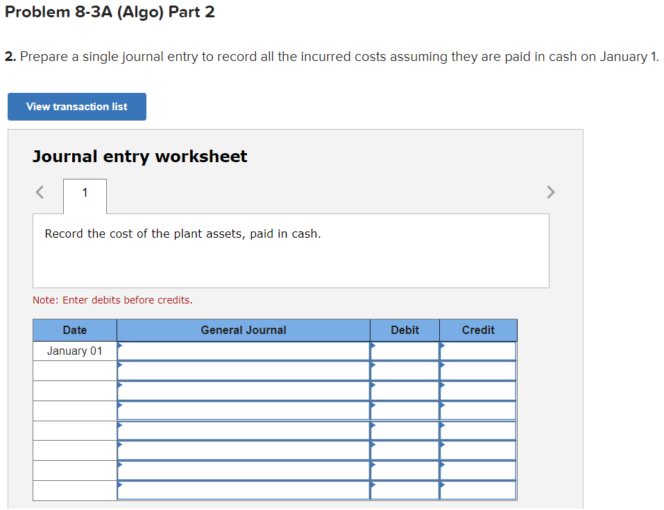 8-3A (Algo) Asset cost allocation; straight-line depreciation LO C1, P1 [The following