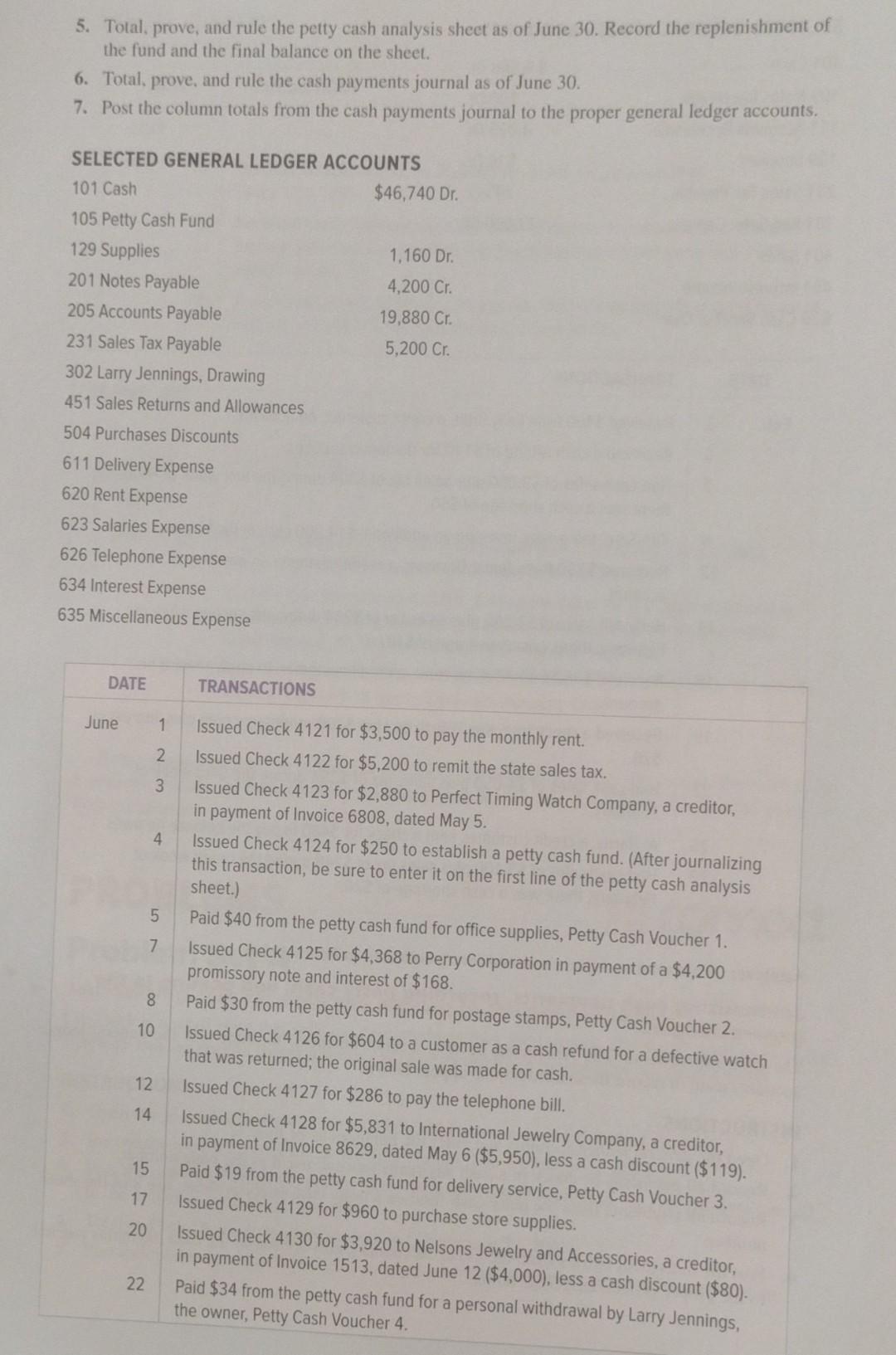 possible. receivable were collected in February? Journalizing cash payments, recording petty cash,