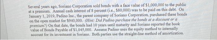 Do not prepare bonds payable amortization it has already been answered! Several