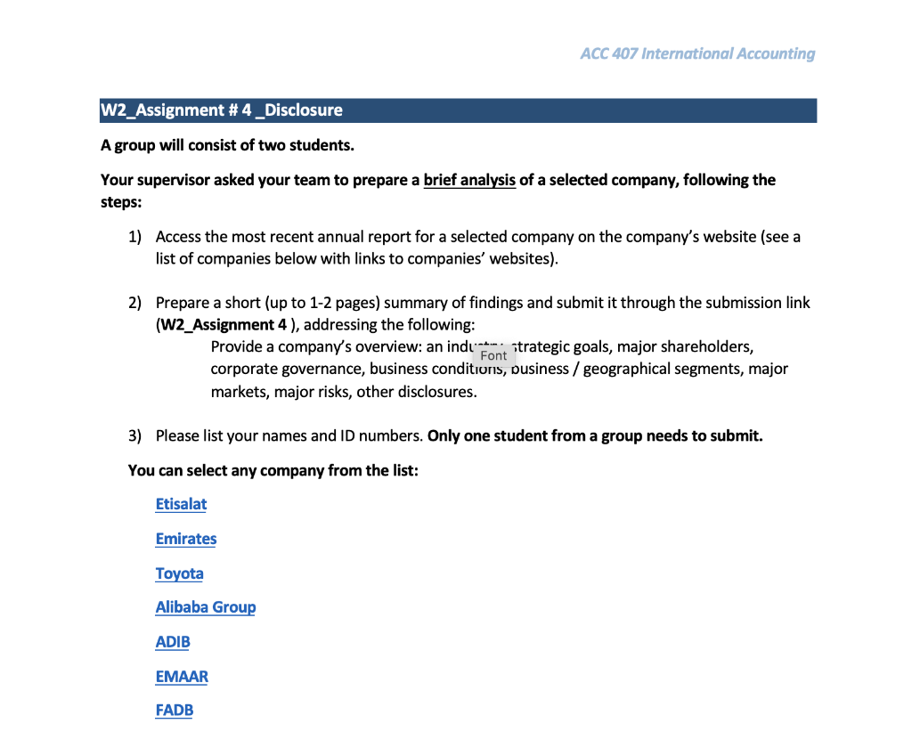 Hello, I need a help with this questionASAP it requests an annual