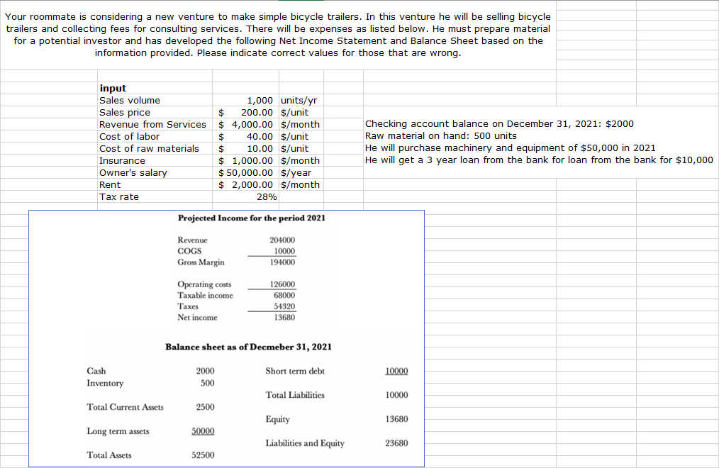 Please explain your answers. All information is given 4 4