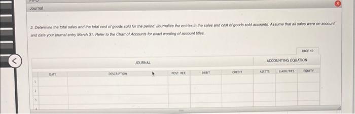 Work uses remaining. Previous The beginning inventory at Midnight Supplies and data