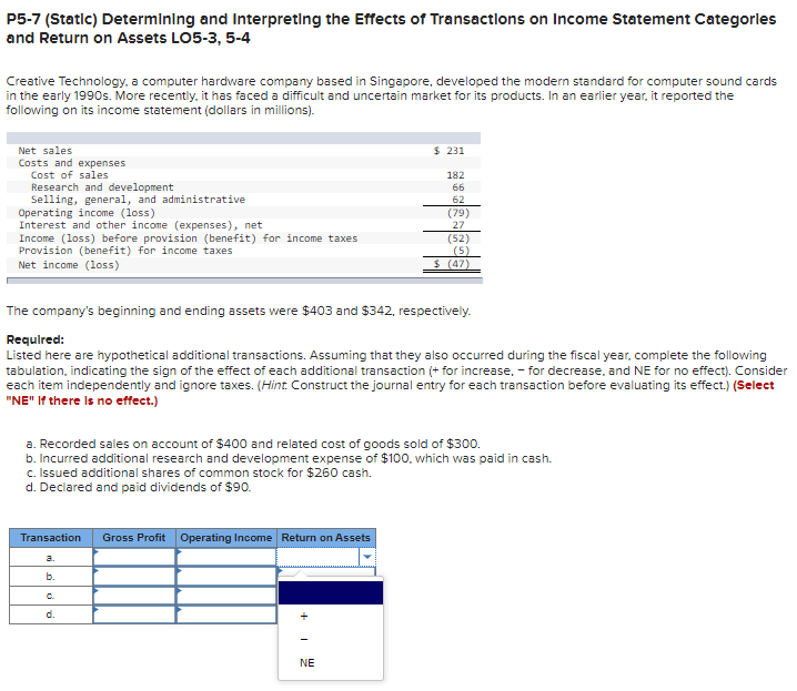 Preparing a Balance Sheet and Analyzing Some of Its Parts LO5-3 [The