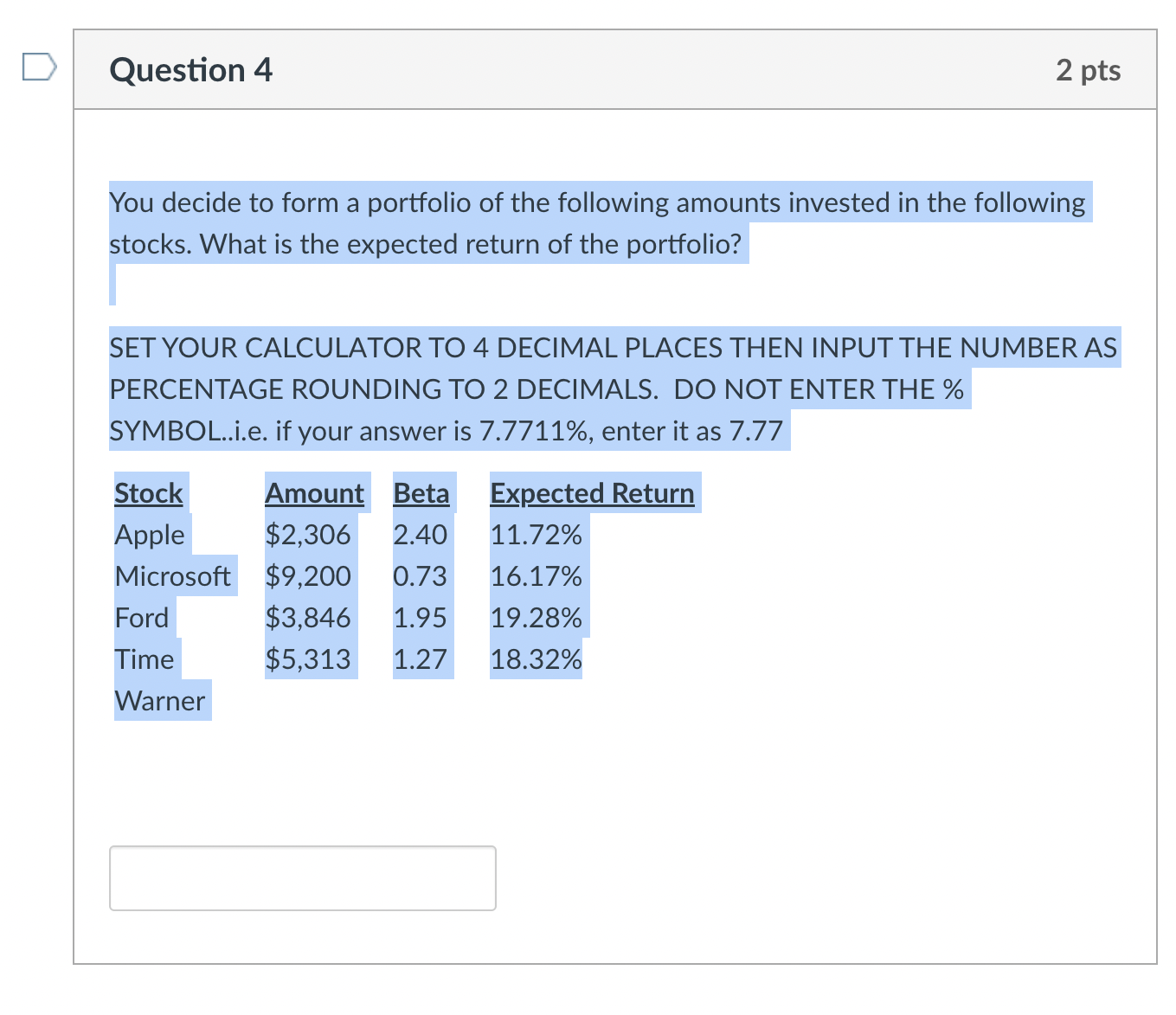 Please include how to solve this using the financial calculator!!!!!!!! You decide
