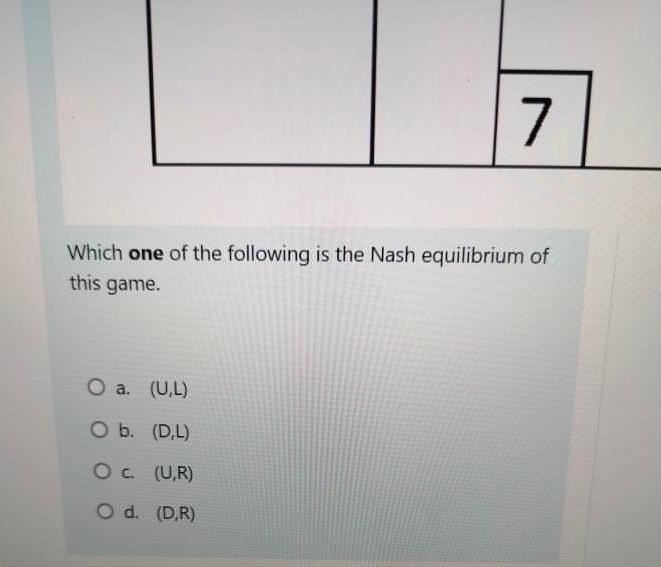 b. Each player receives 4 units of payoff. c. Player A receives