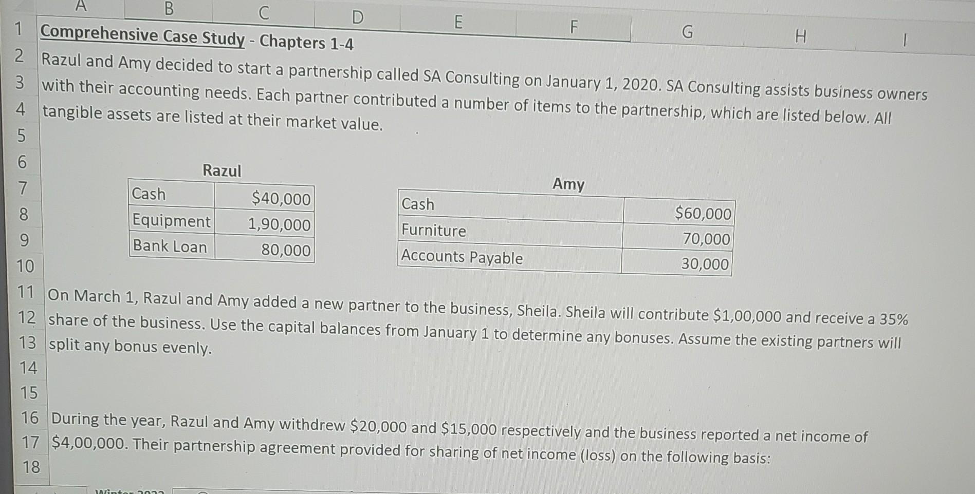  please you solve this case study I send you all the