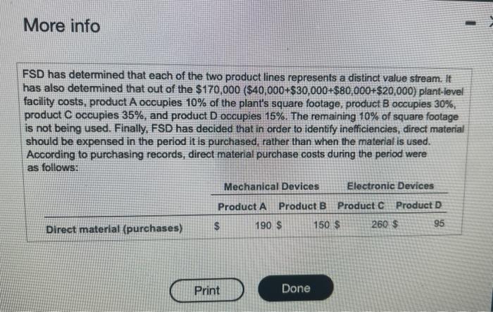 is considering adopting lean accounting principles to support its new production philosophy.