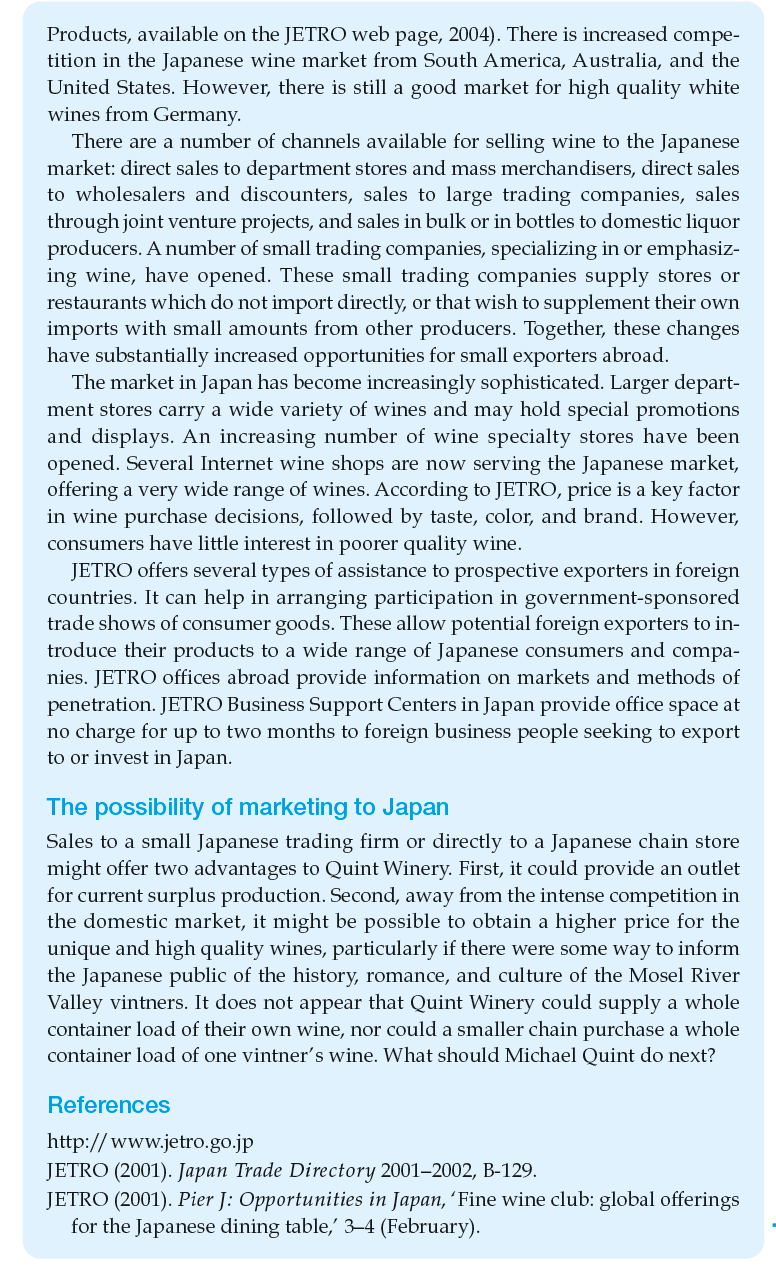 Germany, and Dr Neil Evans. San Francisco State University.) W Michael Quint