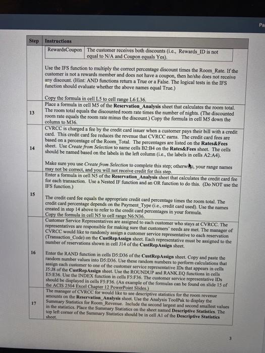 to N/A and Coupon equals Yes). \\ \hline \end{tabular} Use the IFS