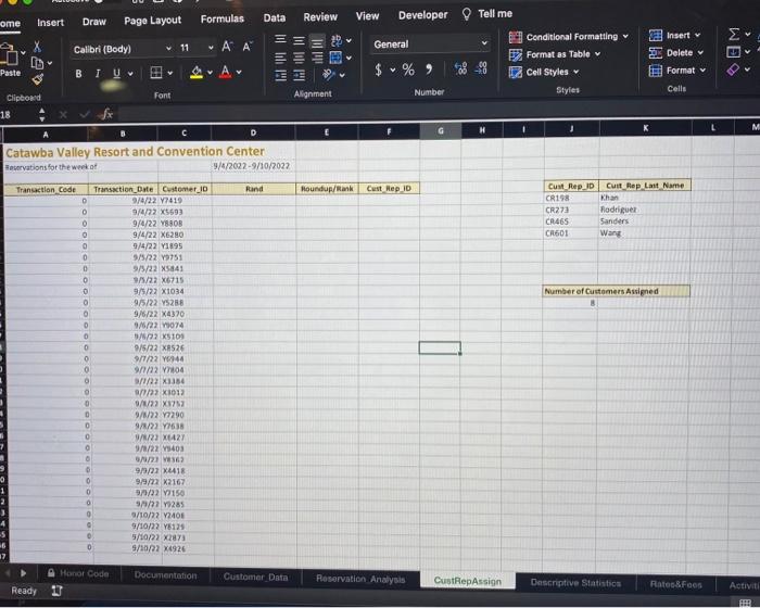 number values into DS:D36. Use these random numbers to perform calculations that
