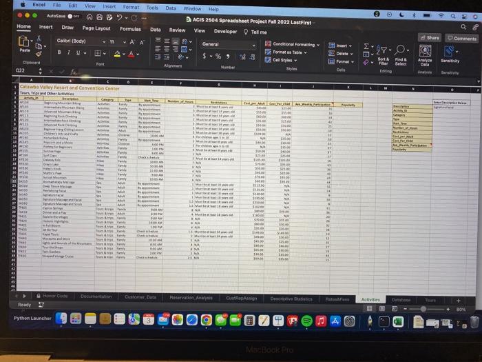appears in cells J5:18 of the CustRepAssign sheet. Use the ROUNDUP and
