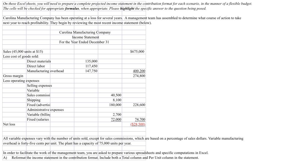 Please help with Part A, B, and E. I need to see