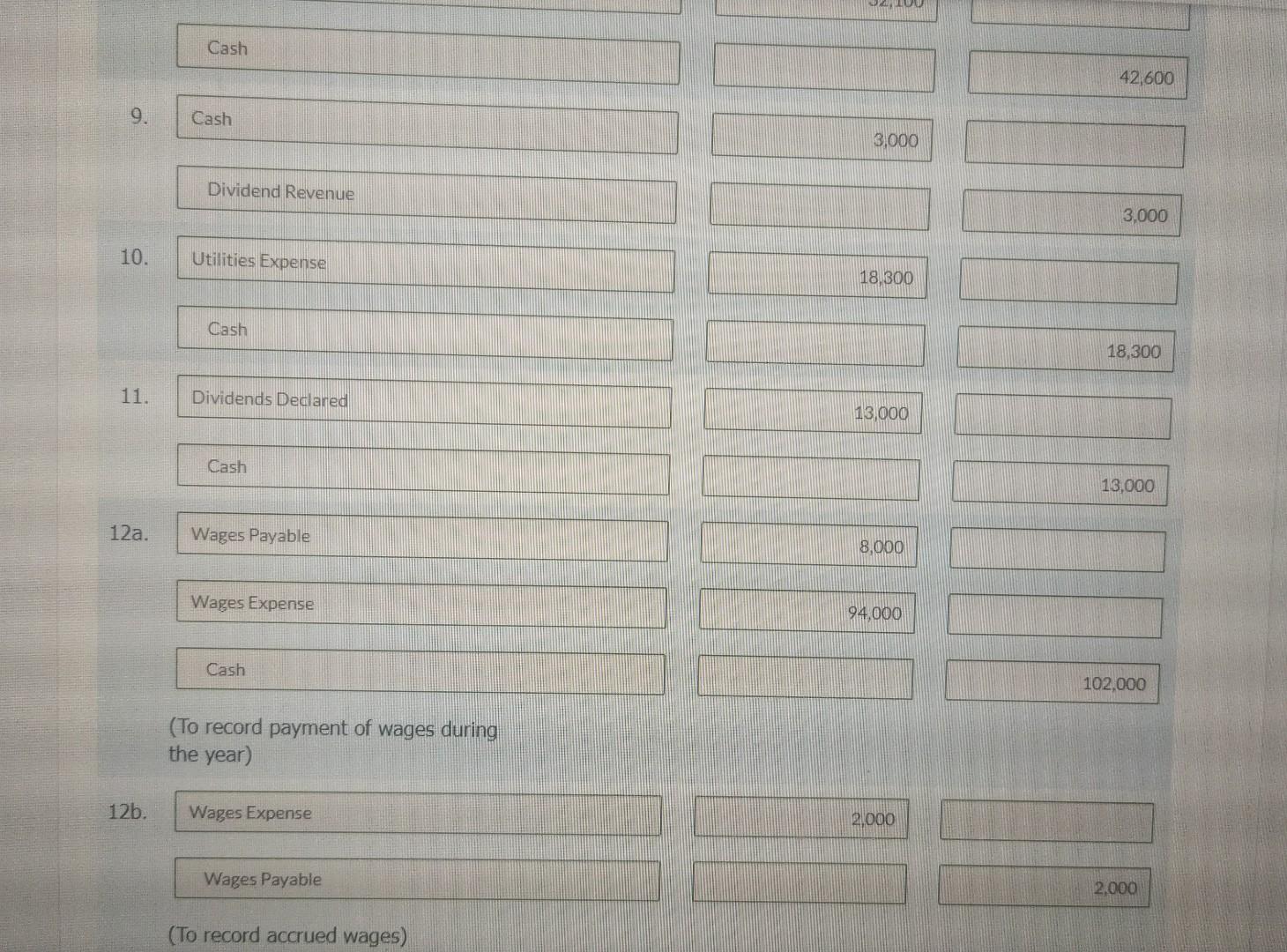 inventory on credit for $146,600. 3. Sold uniforms for $199,200 on account.
