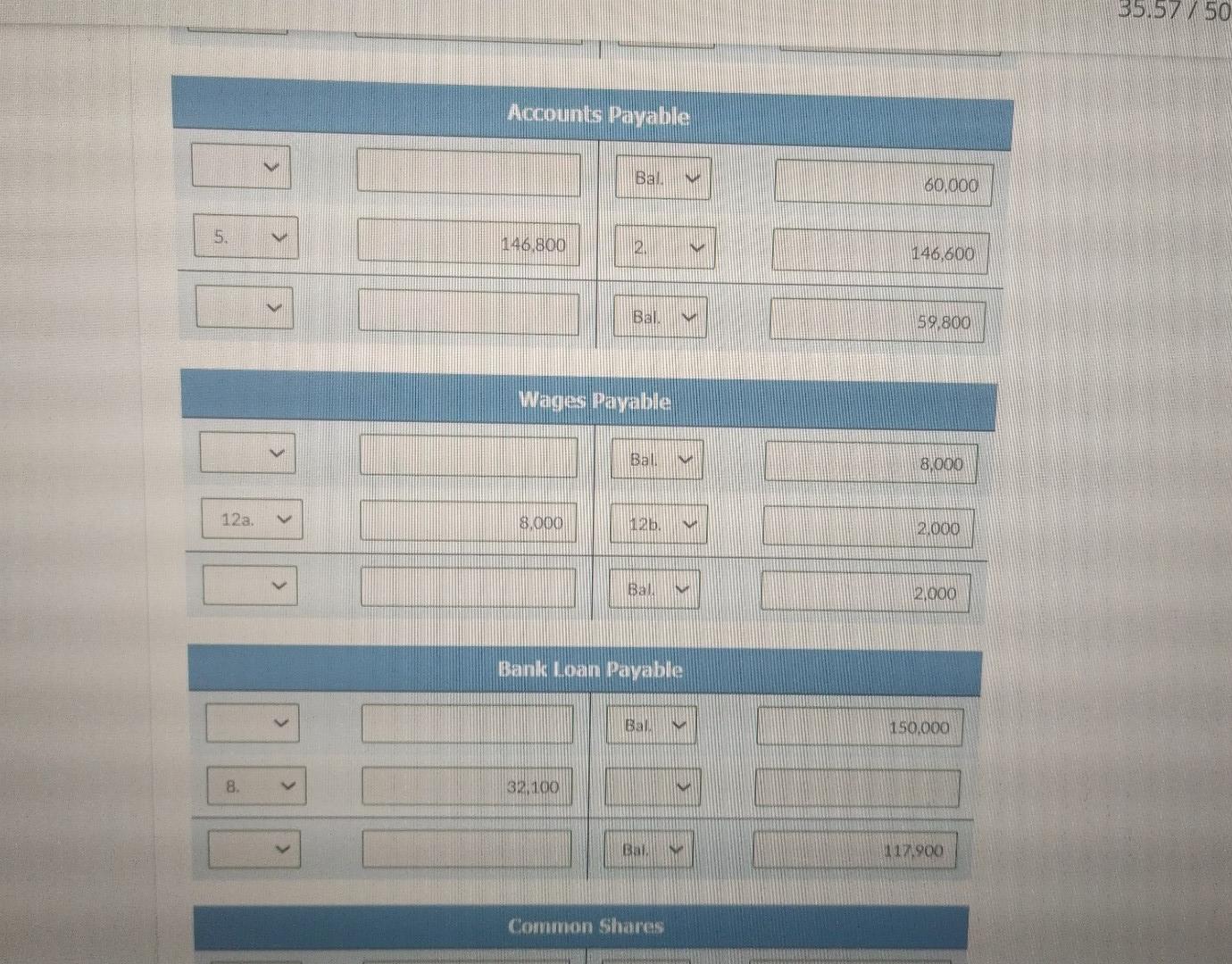 customers to settle amounts owed to the company. 7. Paid $16,800 for