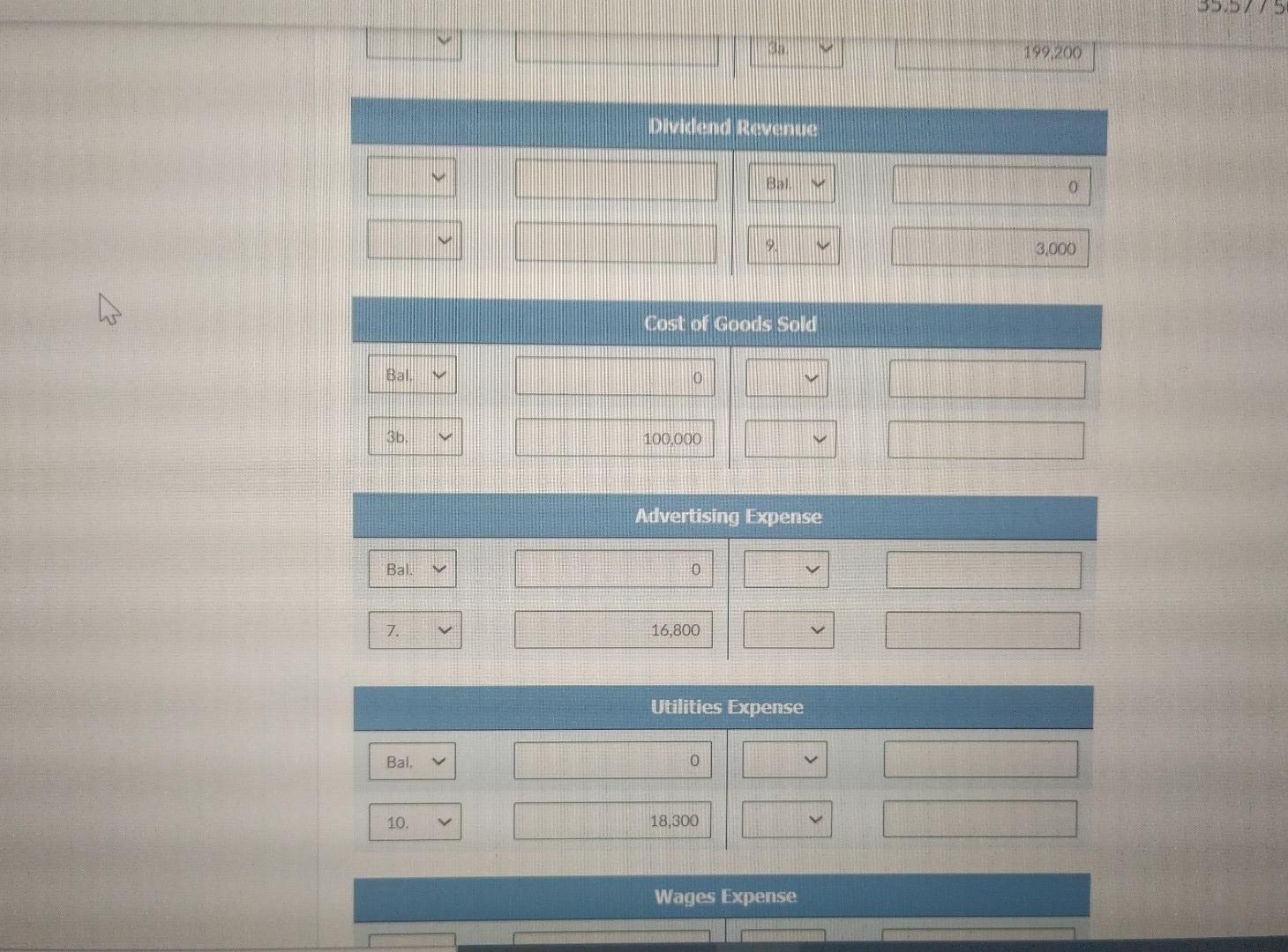 advertising. 6. Received $246,000 from customers to settle amounts owed to the