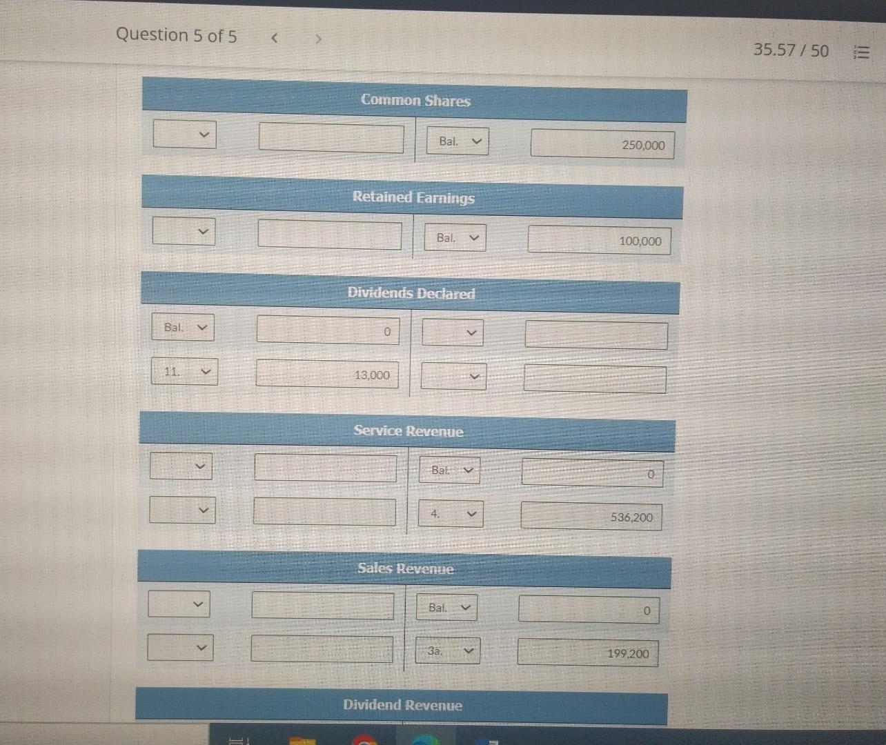 company. 7. Paid $16,800 for advertising. 8. At the end of 2020