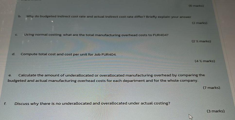 through two departments: Cutting and Finishing. The company uses job-costing system to