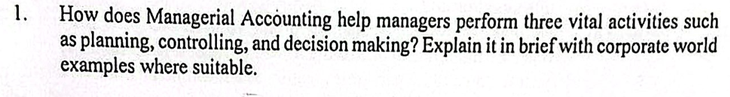  Please answer in details explaining your points. Must have 7 valid