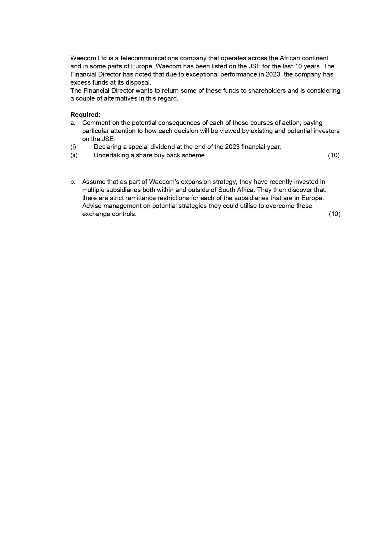 Please assist me with the question below, This is based on the